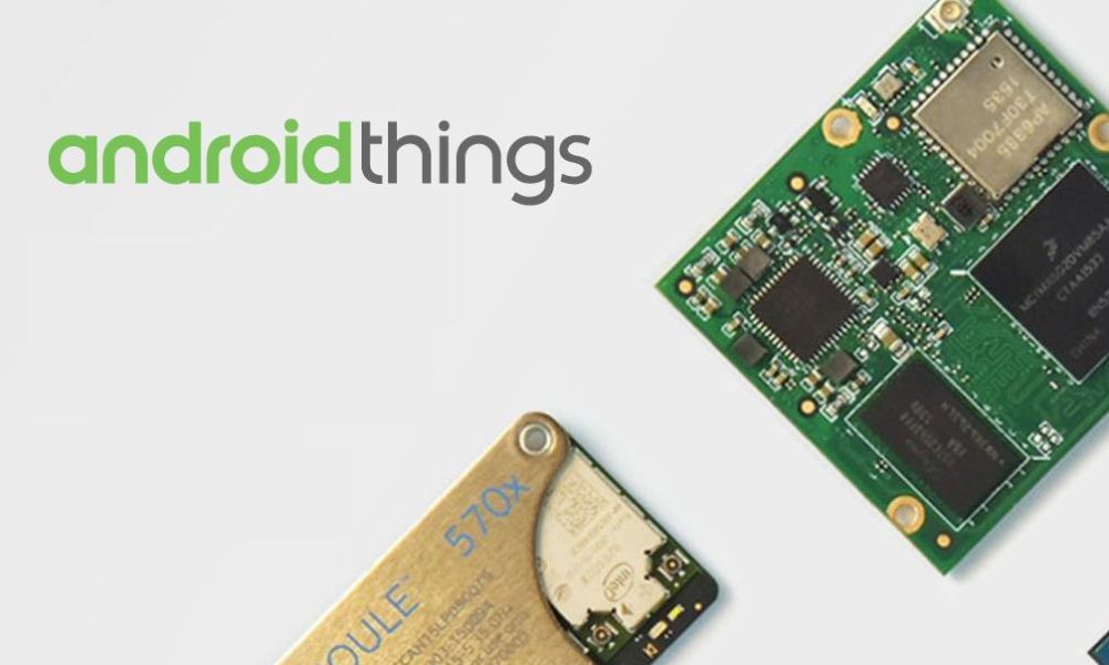 Android Things Logo Header