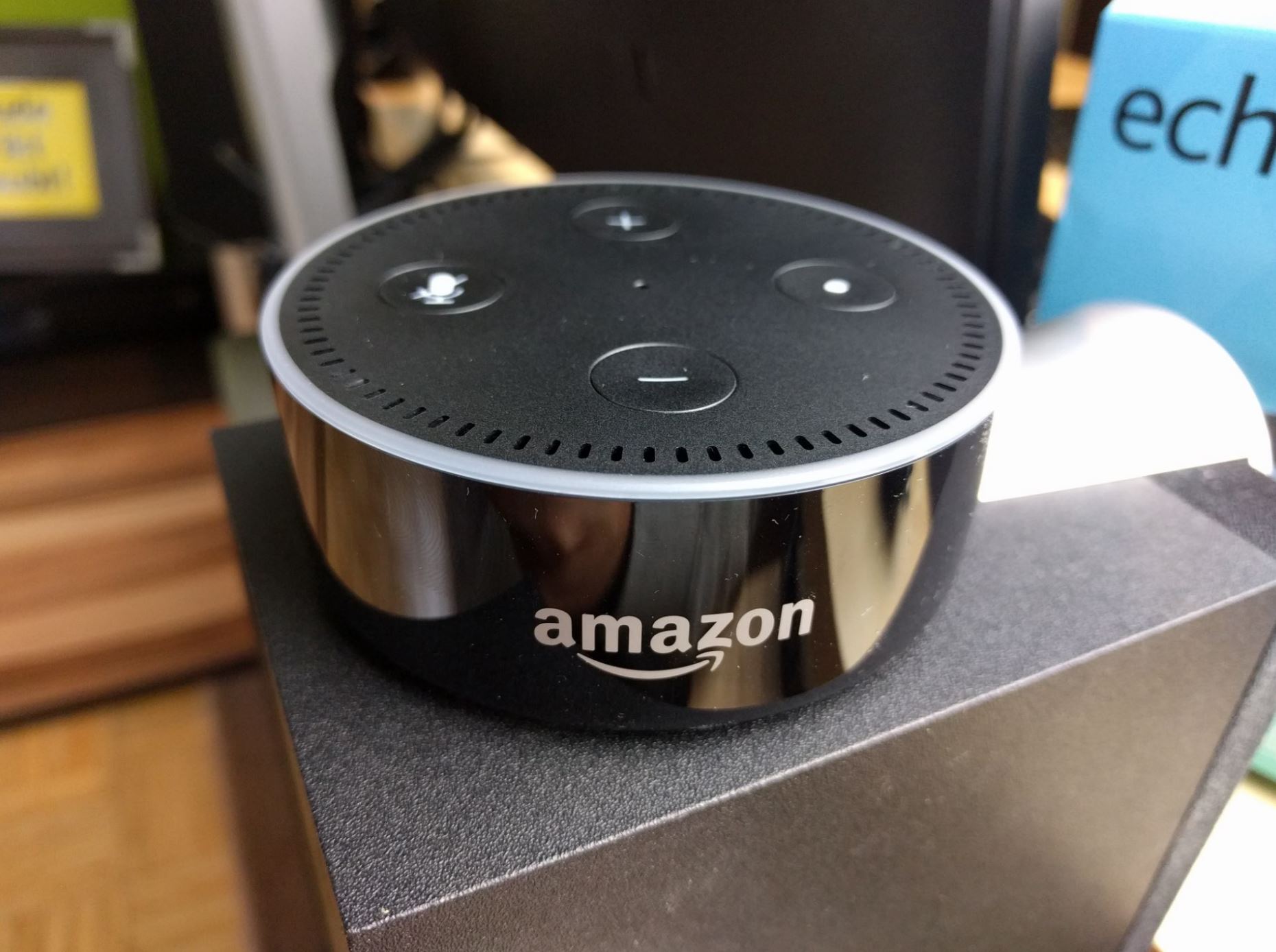Amazon Echo Dot Test Header