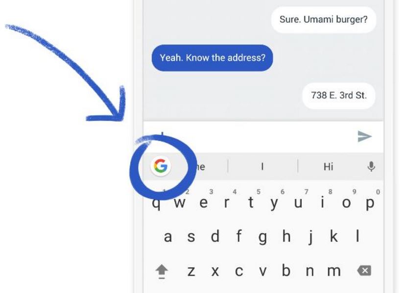 Gboard Header