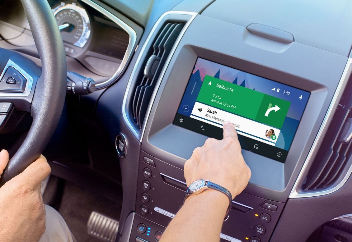 Ford Android Auto Header