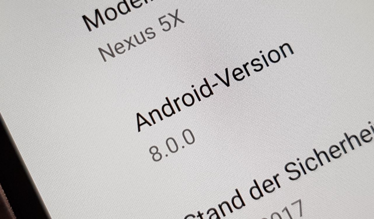 Android 8.0 oreo Header