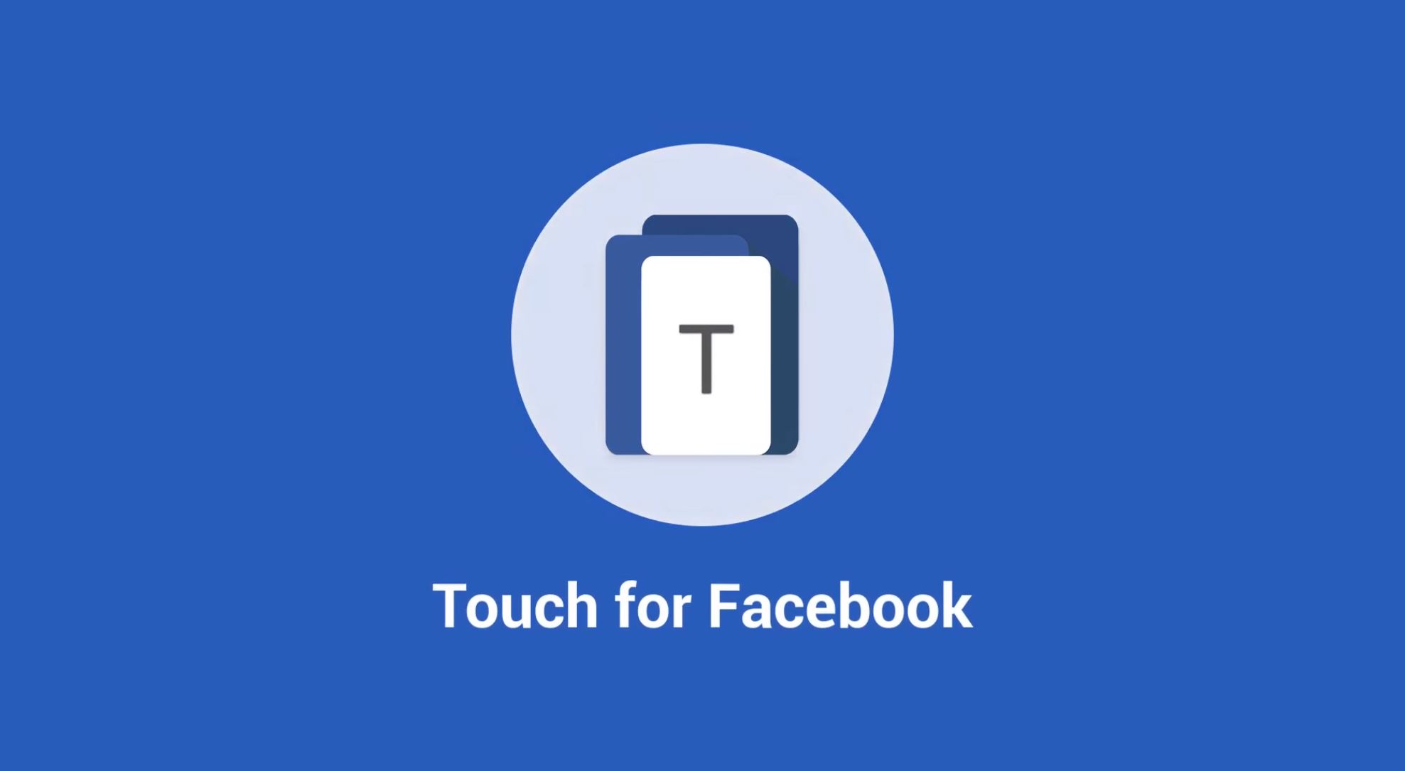 Touch Facebook App für Android