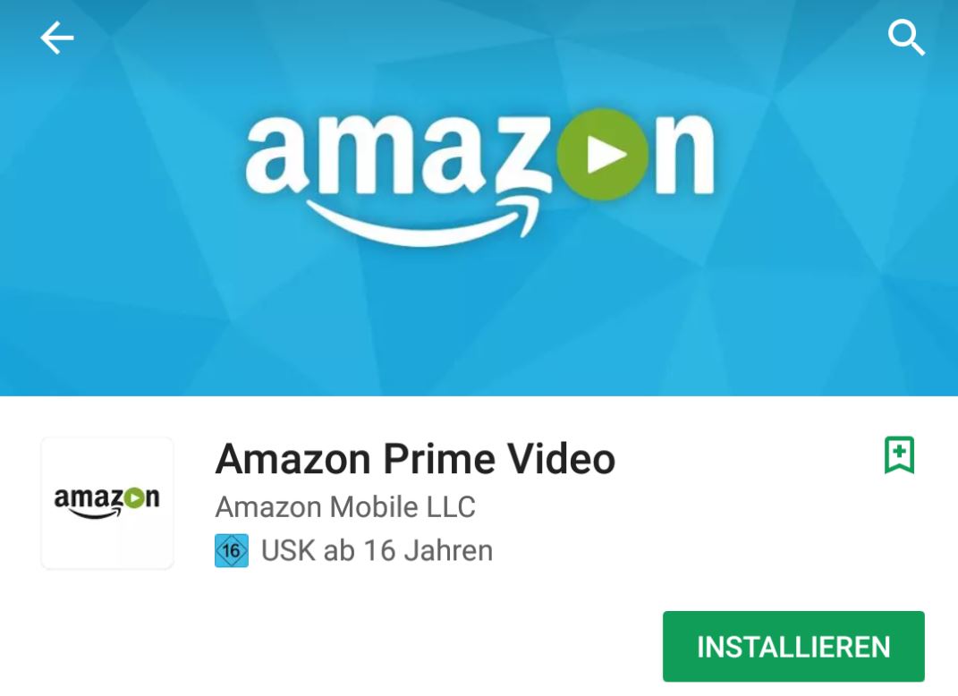 Amazon Prime Video Play Store