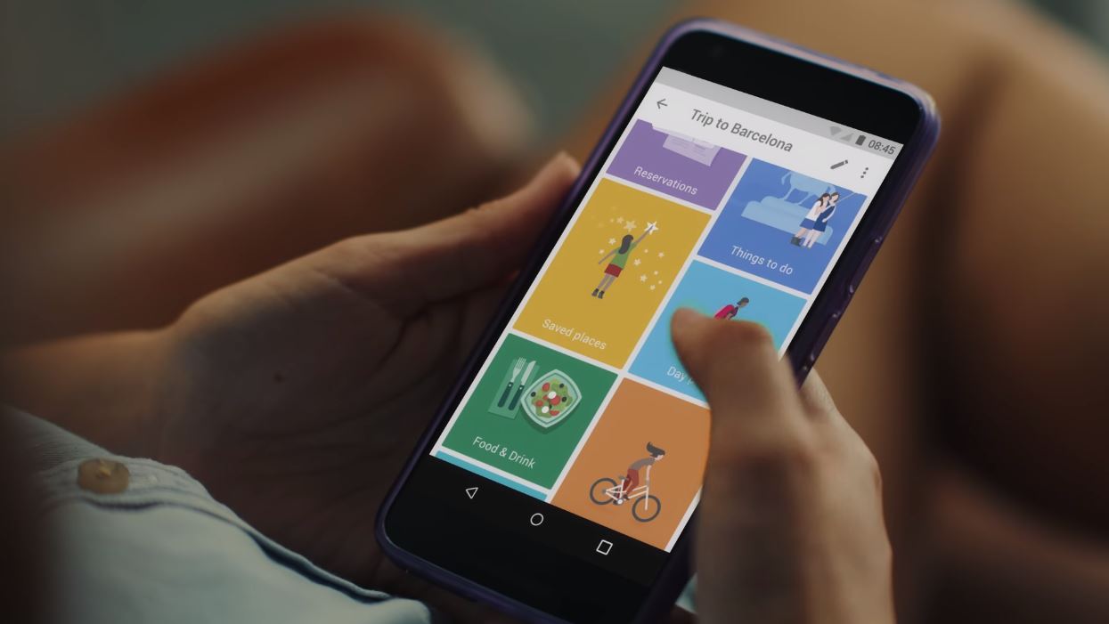 Google Trips Header