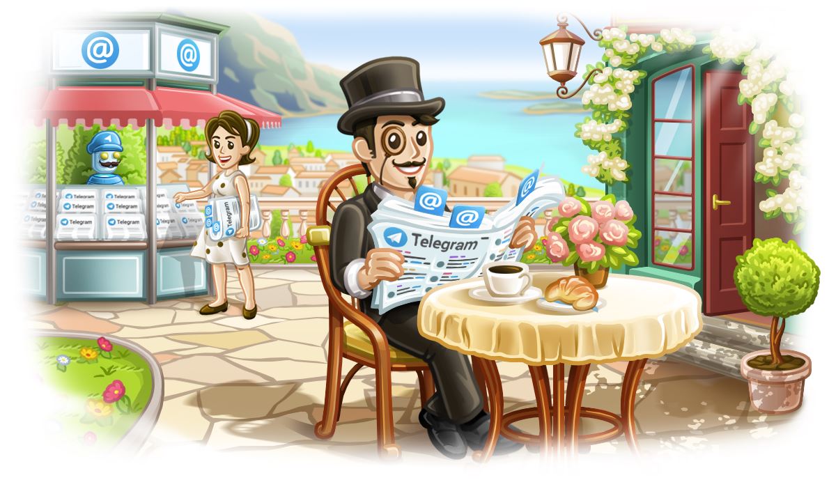 Telegram Header