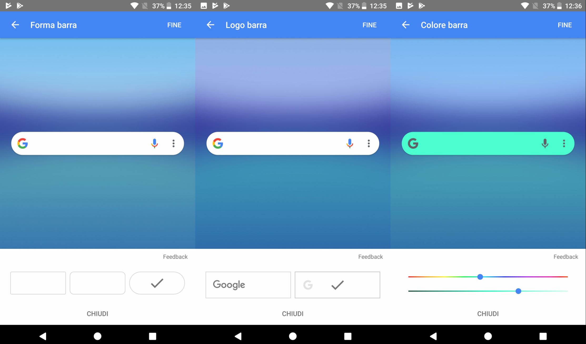 Google App Bar Update Oktober 2017 Beta