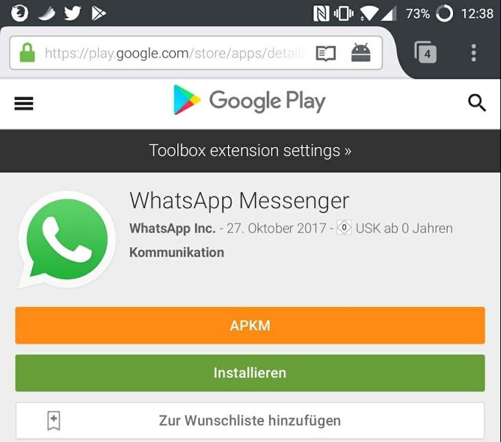 Firefox Toolbox Play Store