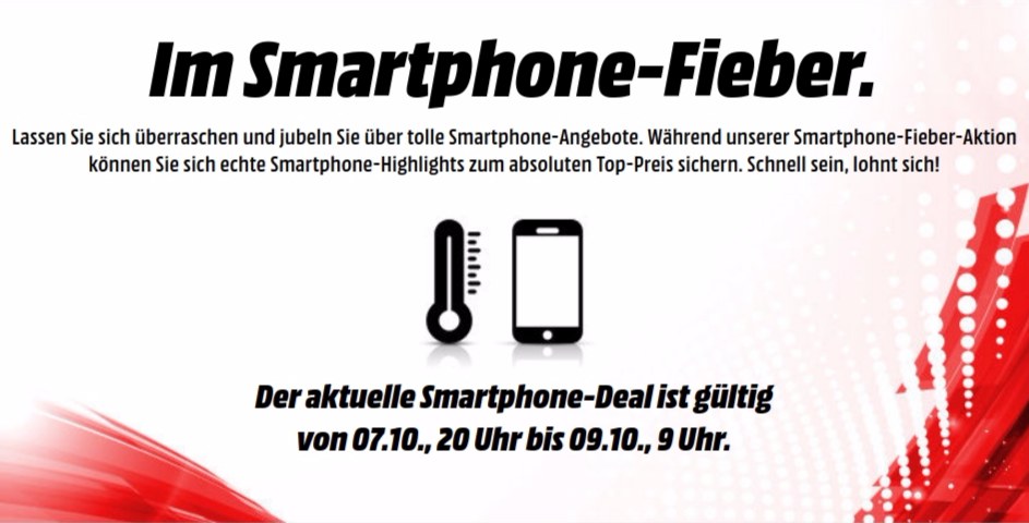 Smartphone Fieber MediaMarkt Oktober 2017