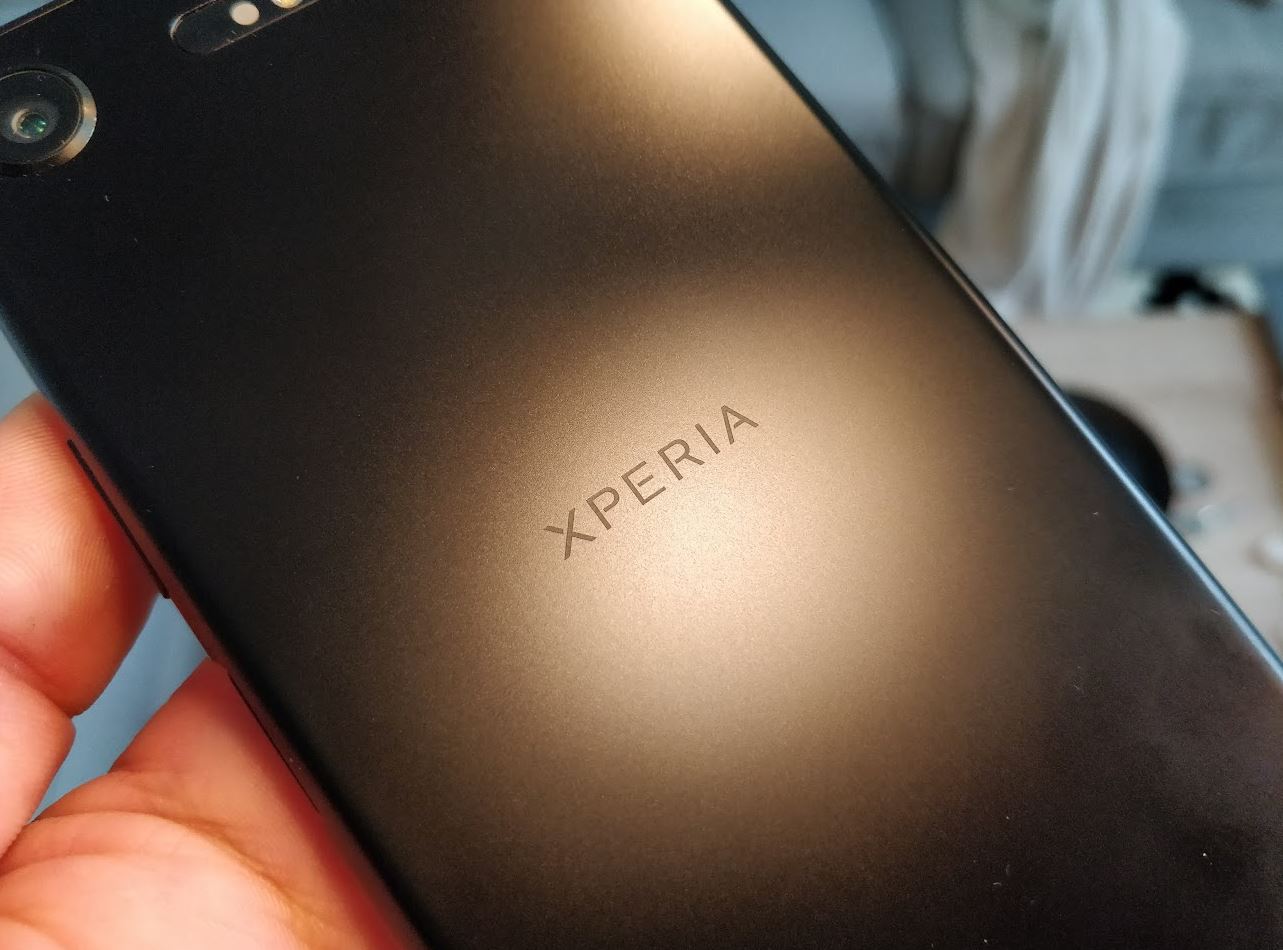 Sony Xperia XZ1 Test (7) Xperia Schriftzug Header