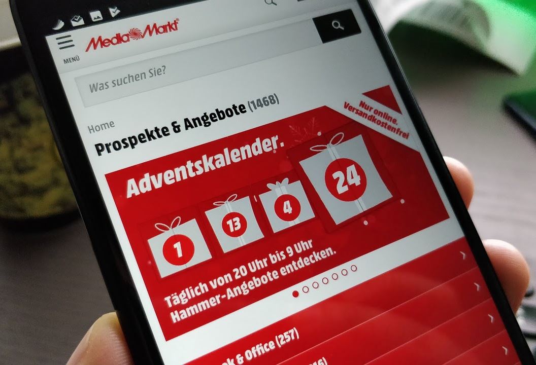 MediaMarkt Adventskalender Header