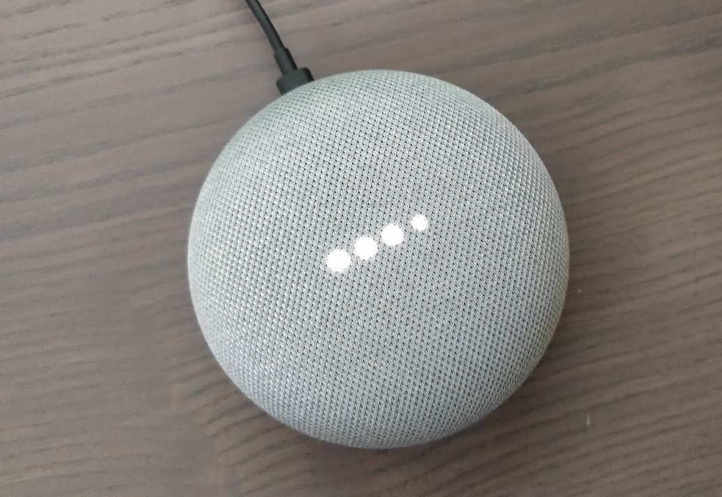 Google Home Mini test header