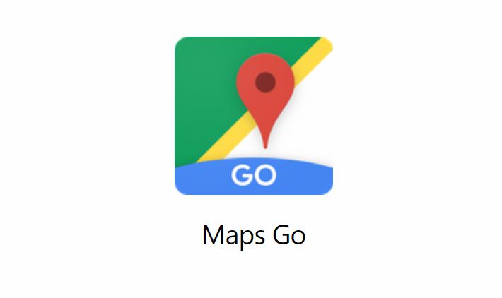 Google Maps Go Header