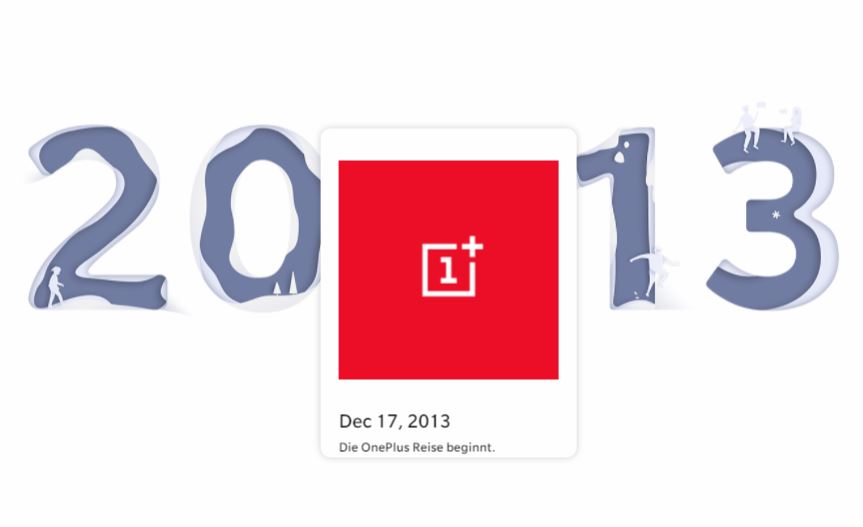OnePlus Geburtstag 2013