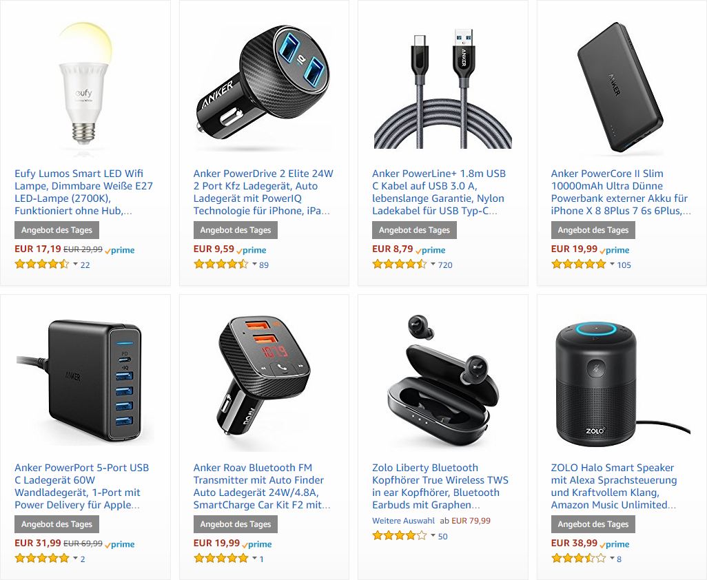 Anker CES Tagesangebote