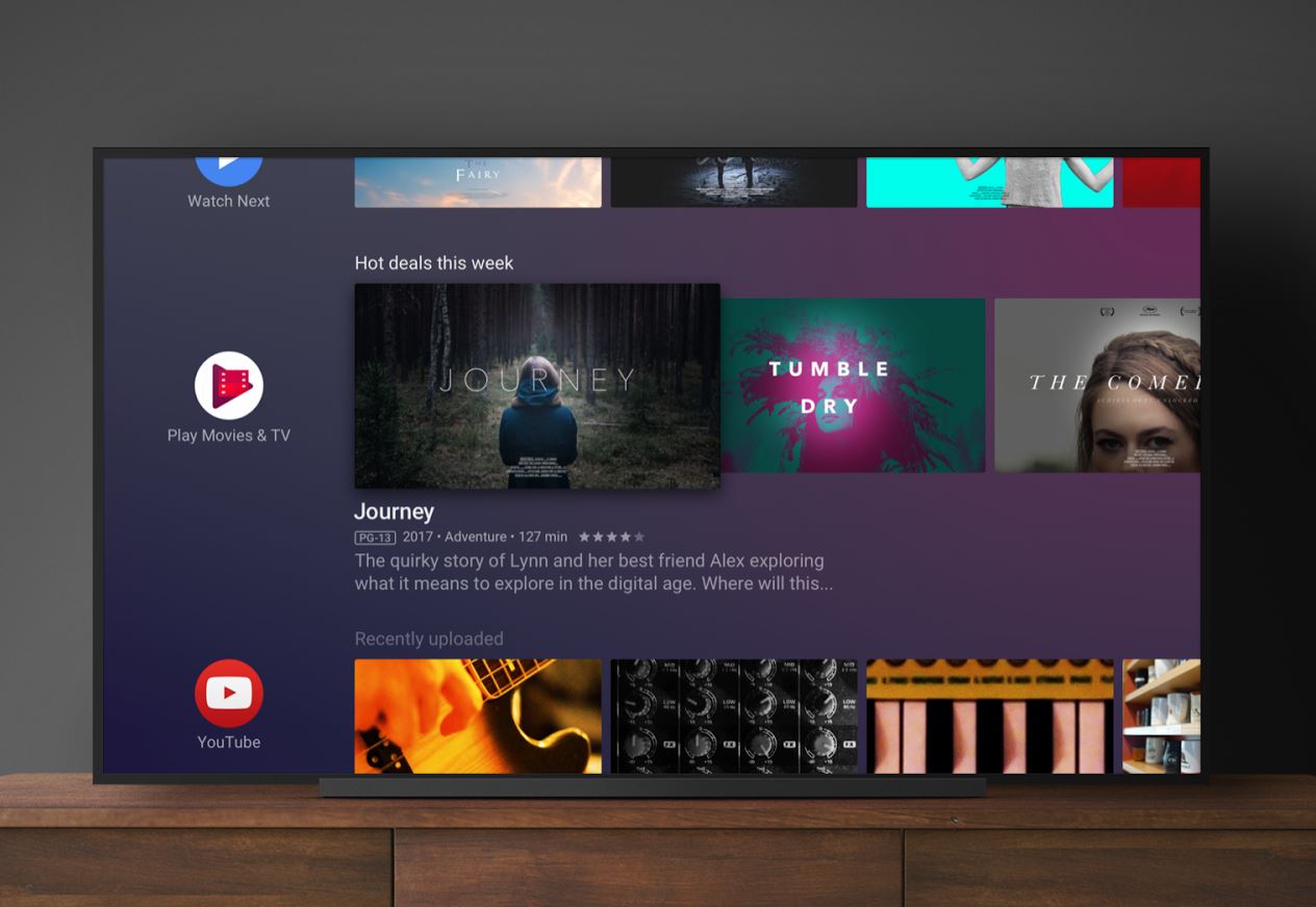 Android TV 2018 Header