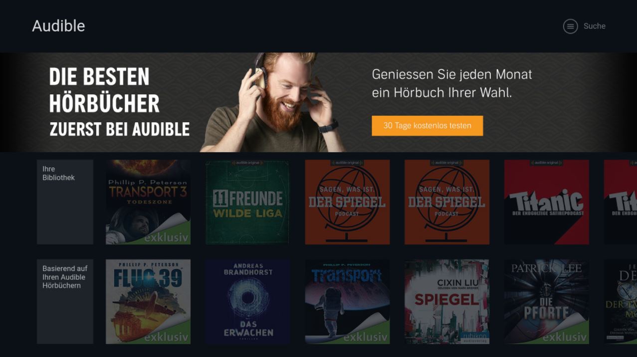 Audible Fire TV