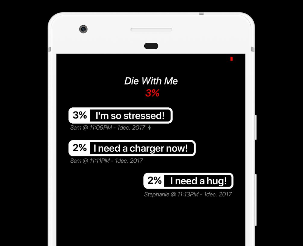Die with me hEader