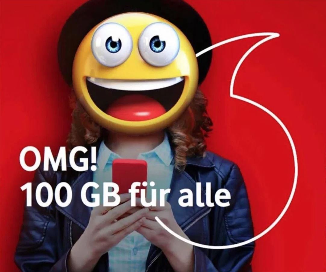 Gigaboost Vodafone 100 Gigabyte 2018