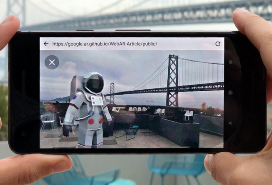 Google AR im Browser