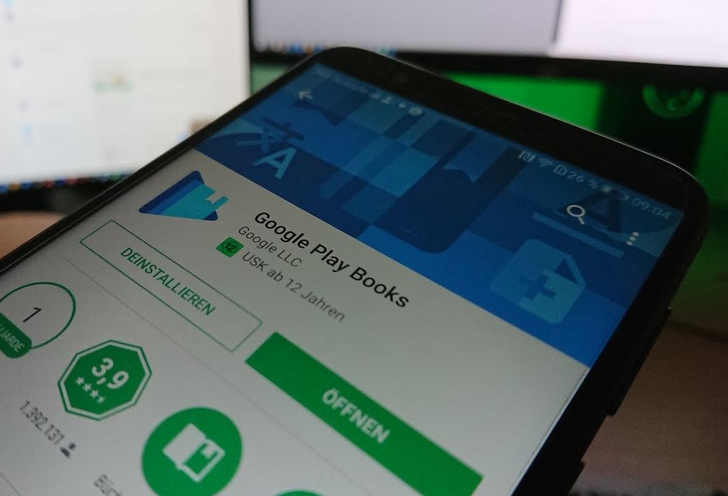 Google Play Books Header