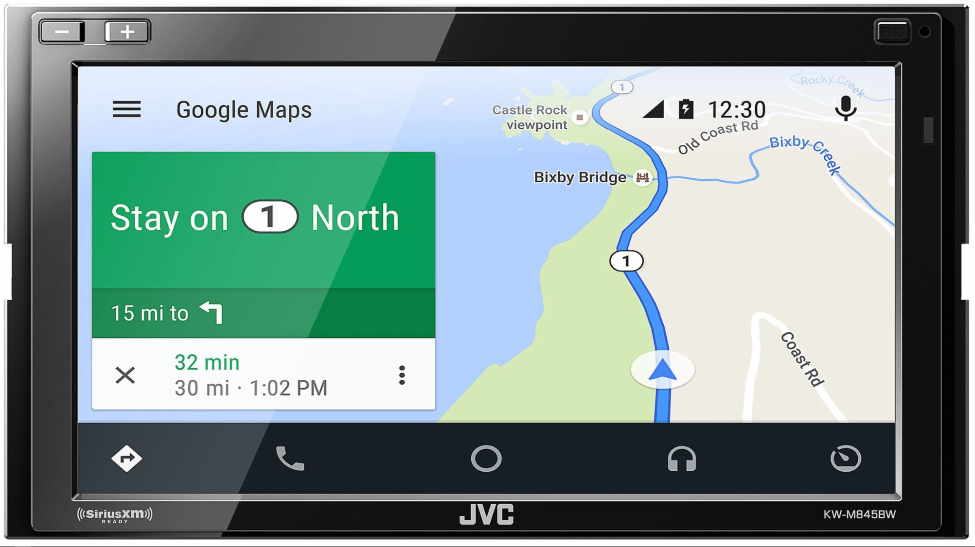 Kenwood KW-M845BW Android Auto