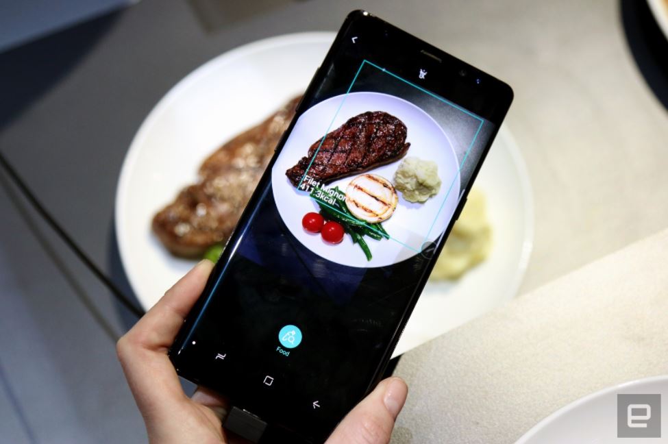 Samsung Bixby Kalorien