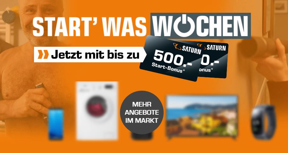 Start was Wochen Saturn 2018 Januar