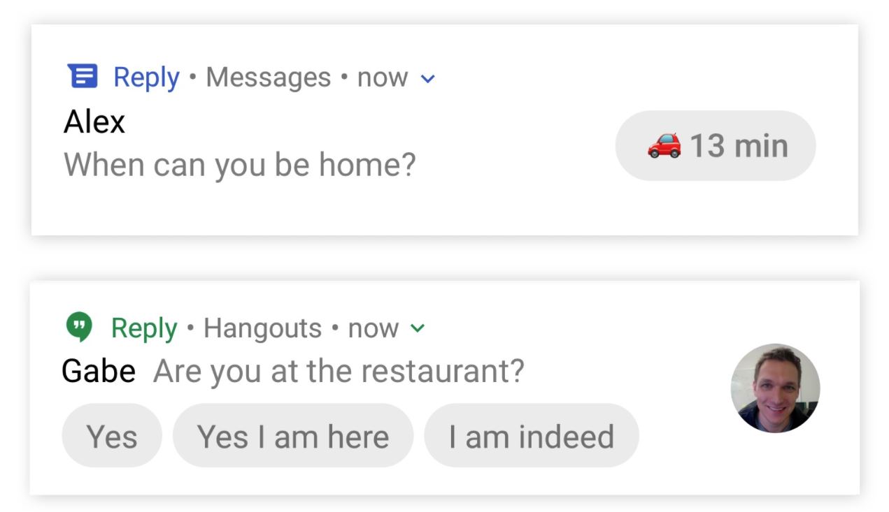 Smart Reply App Screenshot