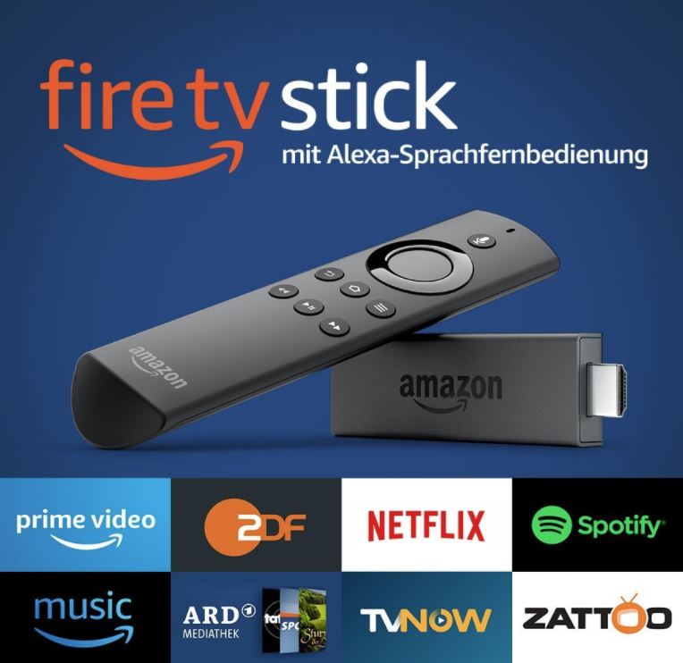 Amazon Fire TV Stick mit Fernbedienung Header