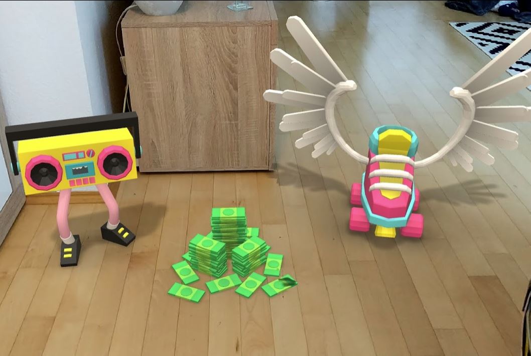 AR-Sticker Google Pixel 2 Header