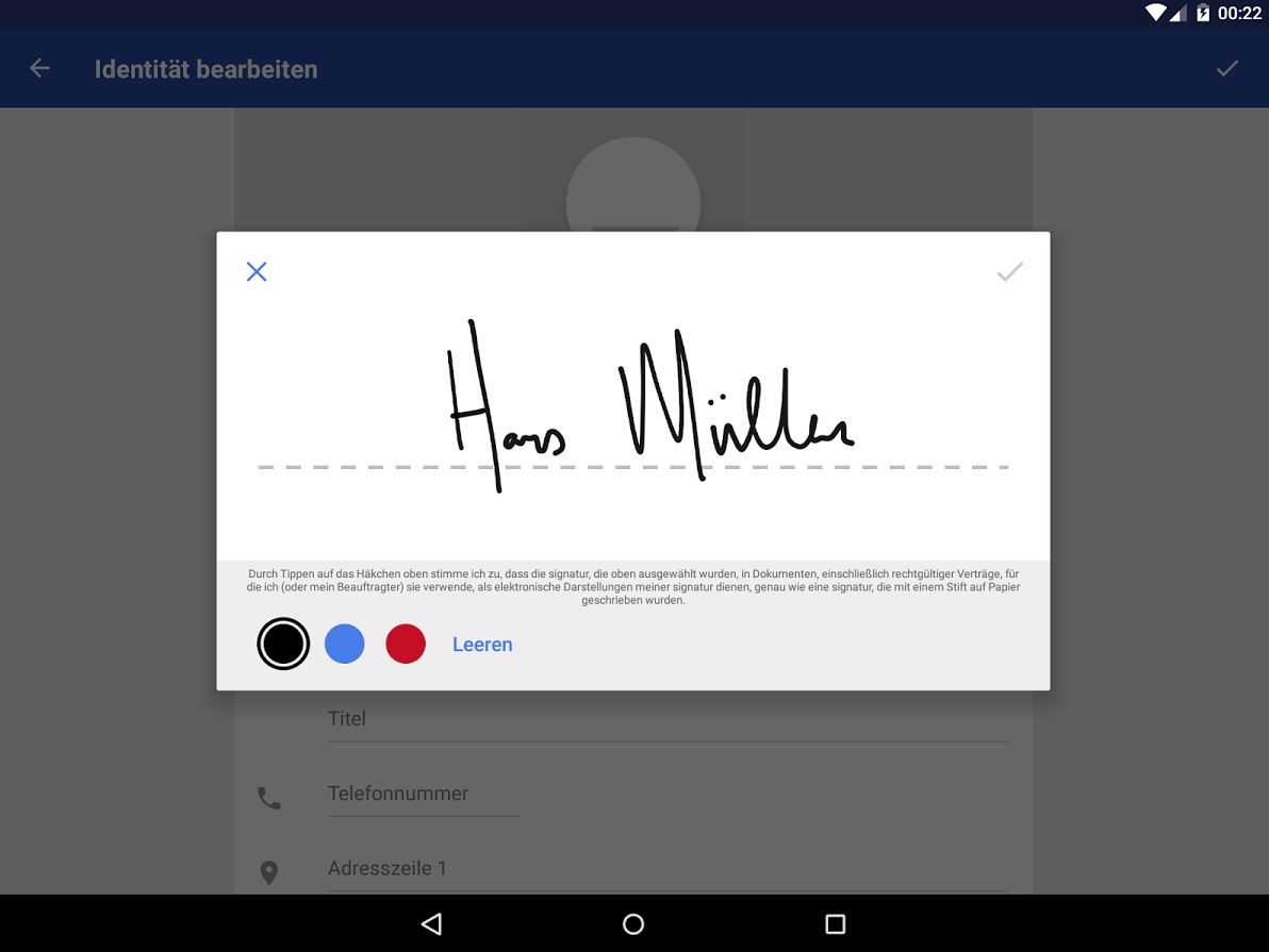 DocuSign Screenshot