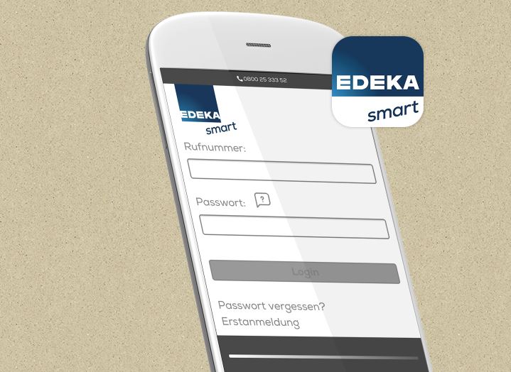 Edeka Smart App Header