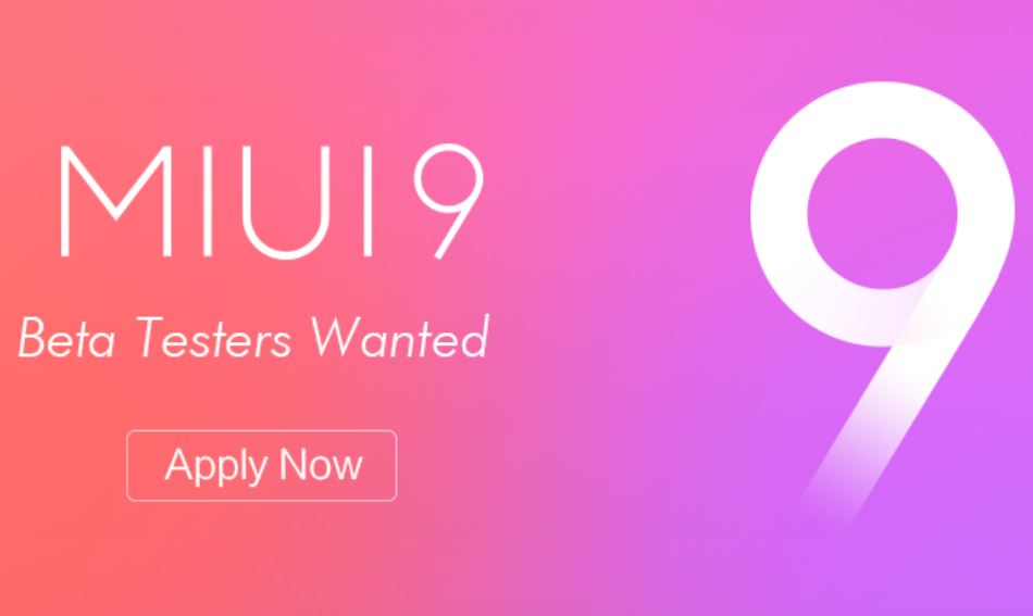 MIUI 9 Beta