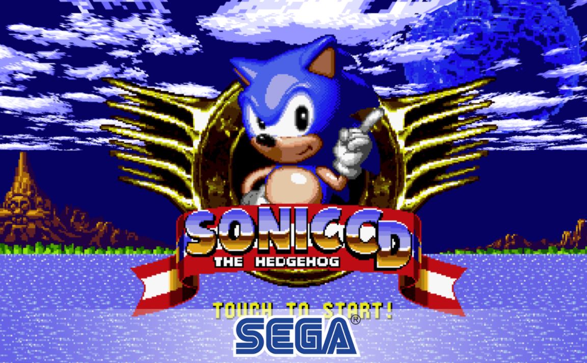 SEGA Sonic CD Classic Header