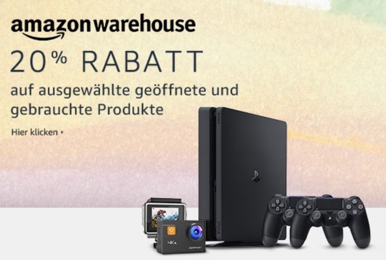 Amazon Warehouse Deals Ostern 2018 20 Prozent
