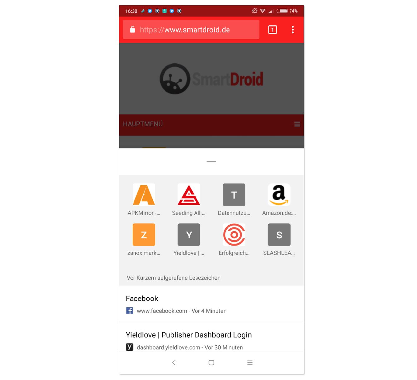 Chrome Duplex Screenshot