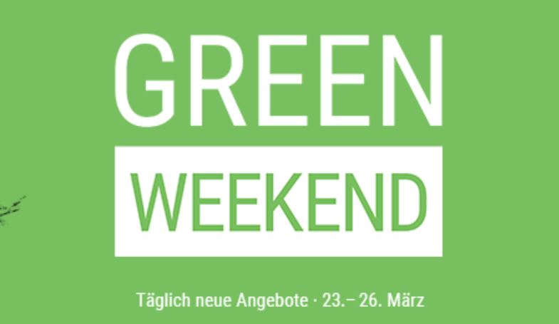 Cyberport Green Weekend März 2018