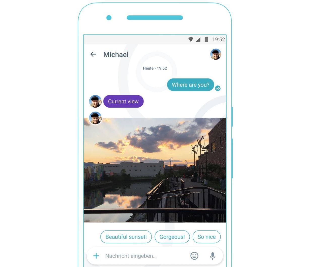 Google Allo Header