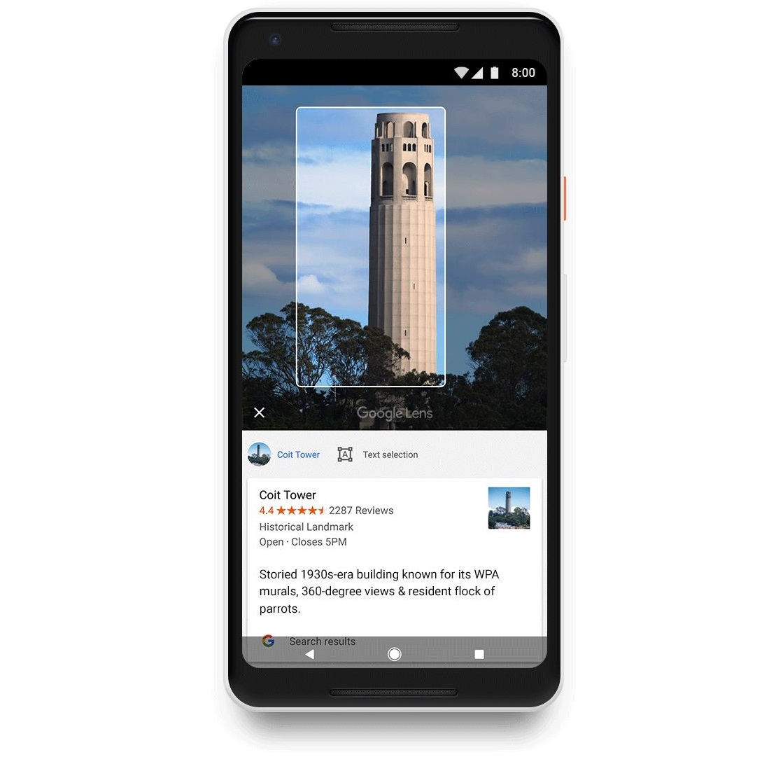 Google Fotos mit Google Lens