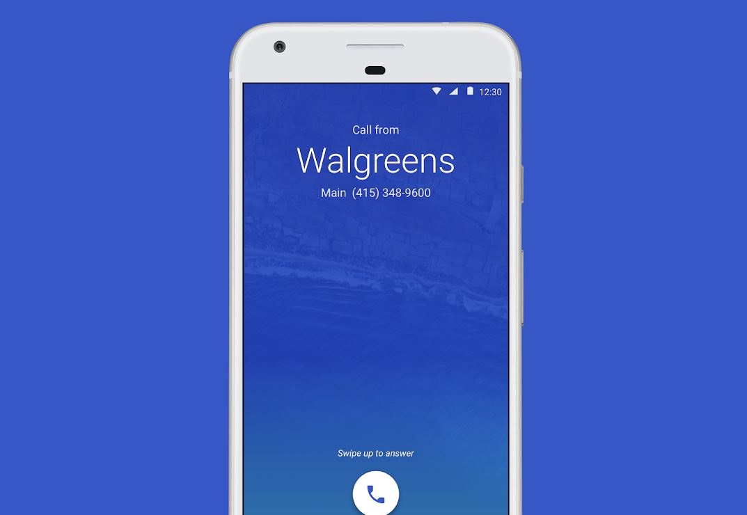 Google Telefon App Header