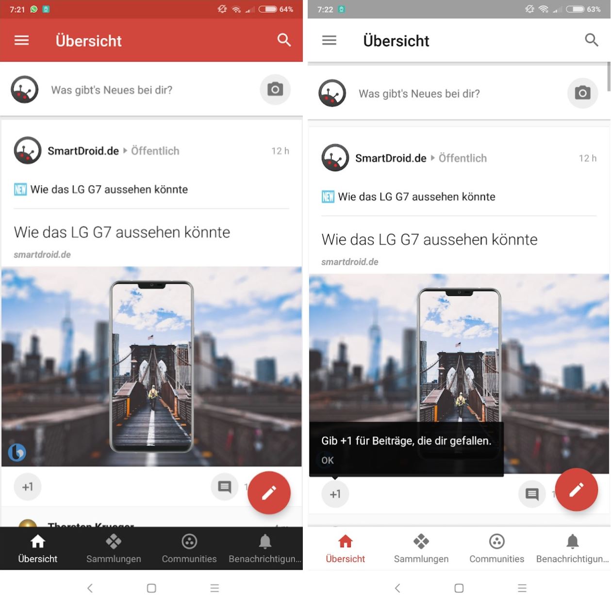 Google+ Update 10.1