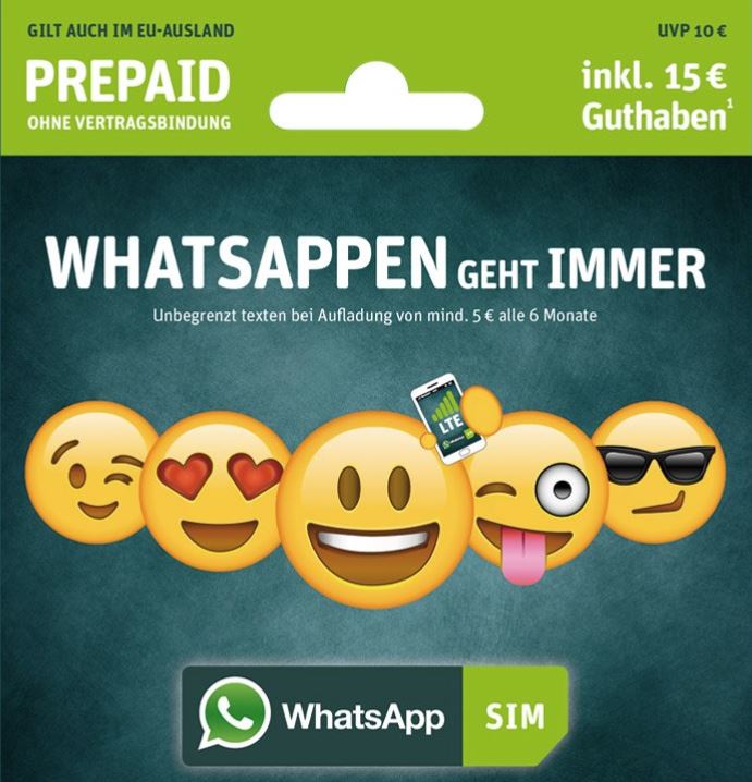 WhatsApp SIM Header