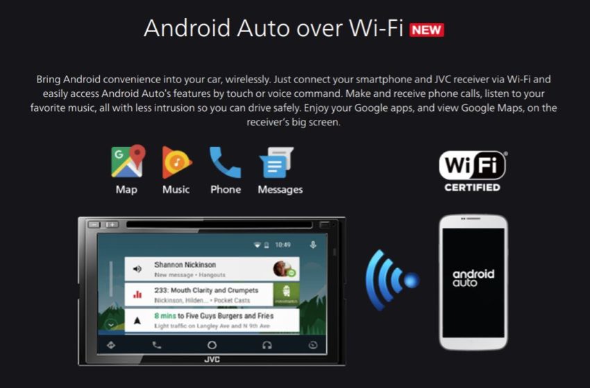Android Auto WLAN Header