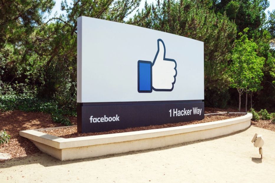 Facebook Like Button Sign Head Quarter Header