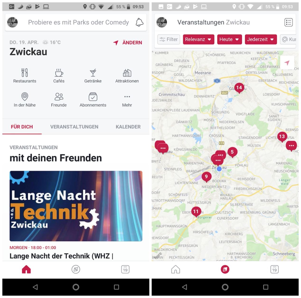 Facebook Local Screenshots