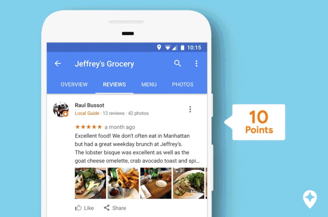 Google Maps Local Guides Punkte Update März 2018
