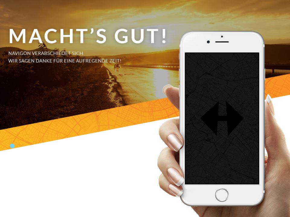 Navigon Abschied