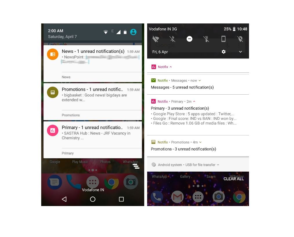 Notifix Android-App