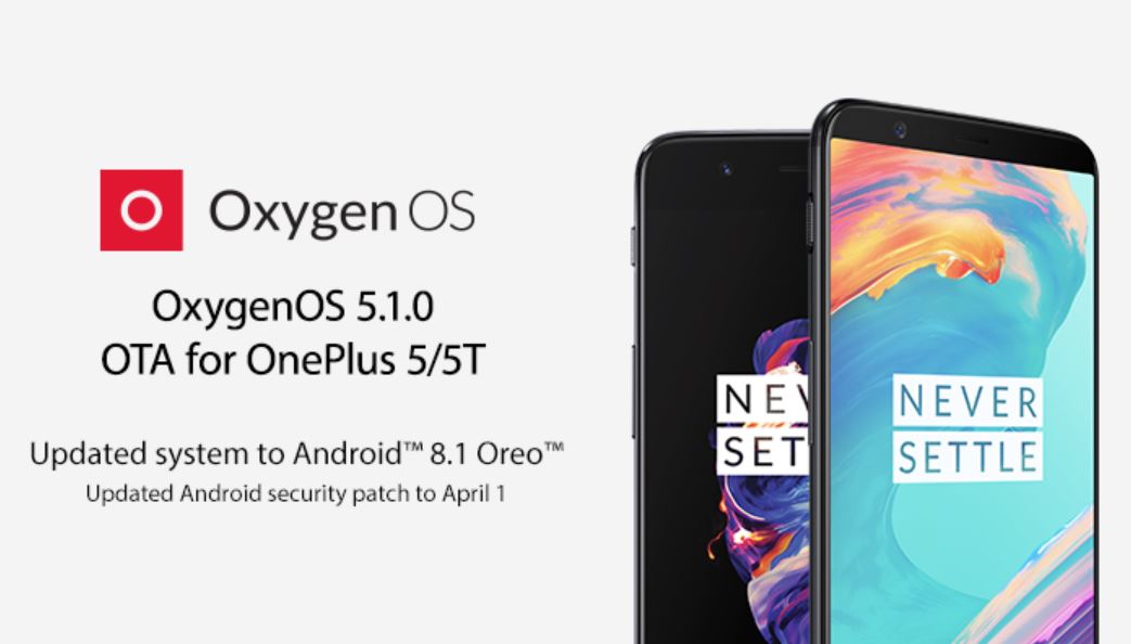 OnePlus 5 8.1 OTA