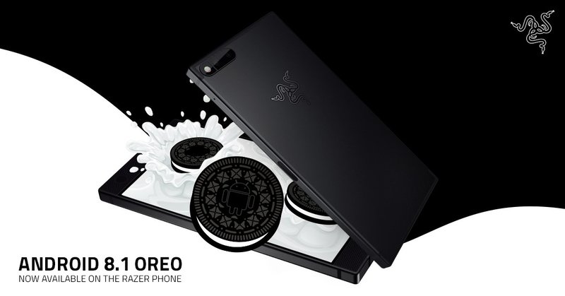 Razer Phone Android 8.1 Oreo Update Header